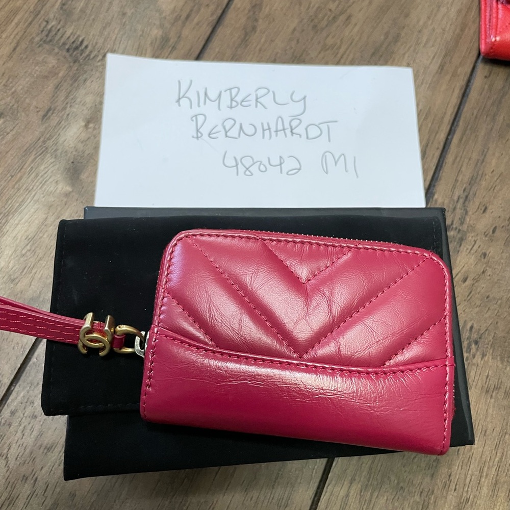 Chanel Gabrielle Zippered Coin Purse
